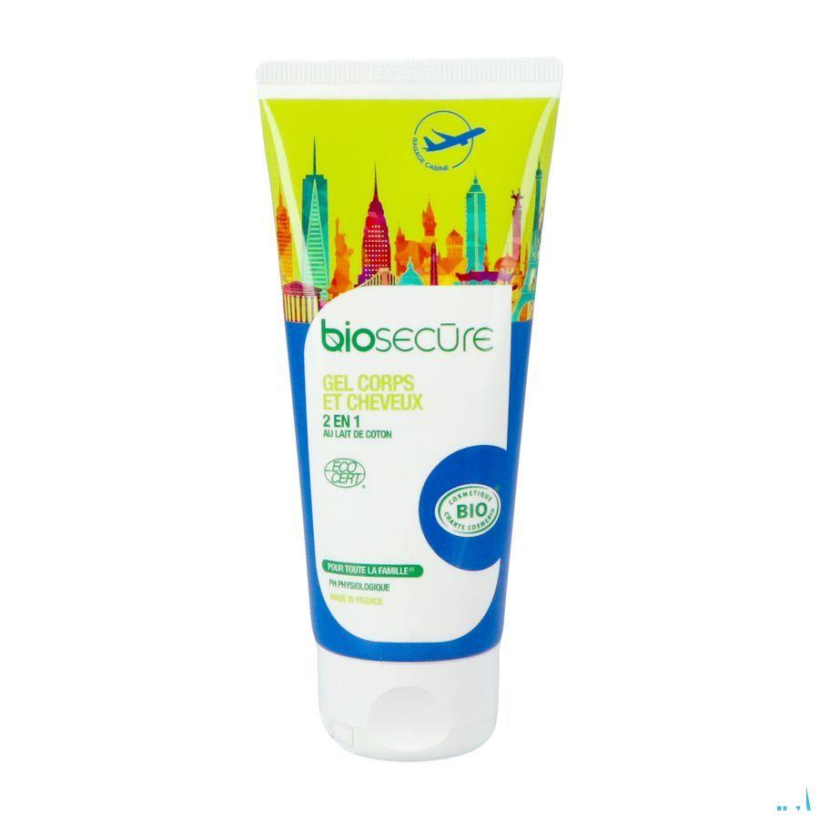 Bio Secure Gel Douche 2en1 Tube 100 ml  -  Nutrisante