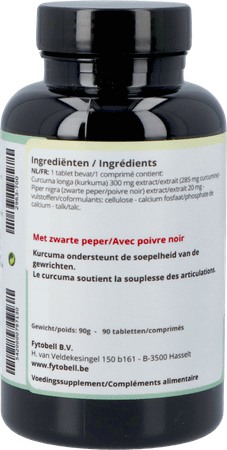 Fytobell Curcuma Forte Tabletten 90