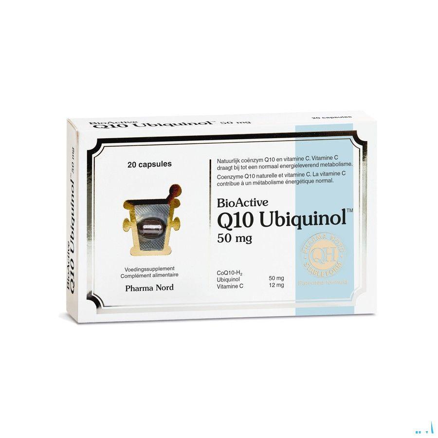 Bioactive Q10 50 mg 20 Capsule  -  Pharma Nord