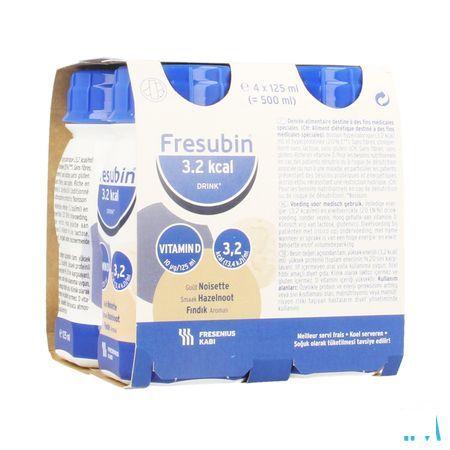Fresubin 3,2 Kcal Drink 125 ml Noisettes/hazelnootjes  -  Fresenius