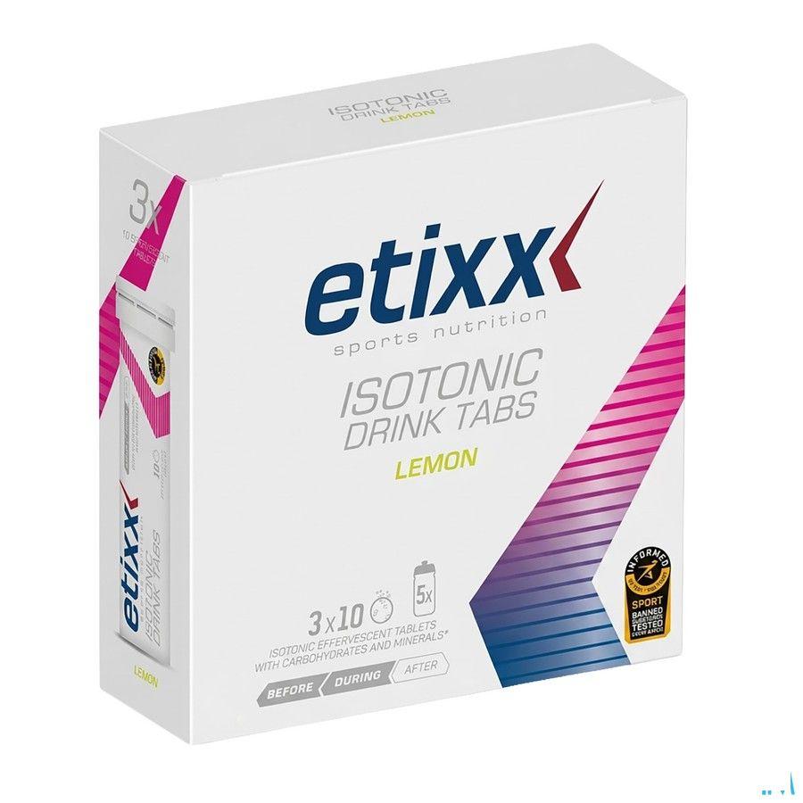 Etixx Isotonic Lemon Bruistabl 3 x 10