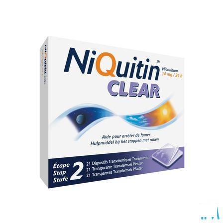 Niquitin Clear Patches 21 X 14 mg