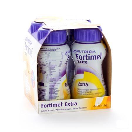 Fortimel Extra Abricot 4x200 ml 3248937  -  Nutricia