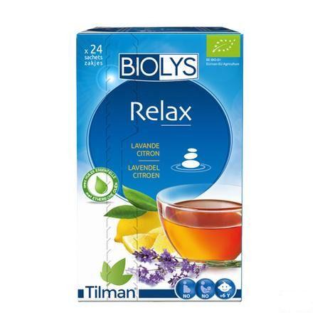 Biolys Lavendel Citroen Zakje 24  -  Tilman