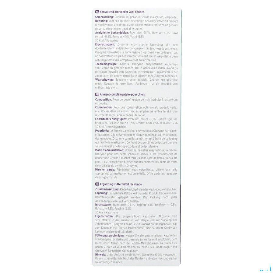 Orozyme Canine S Lamelle Enzym.chien 