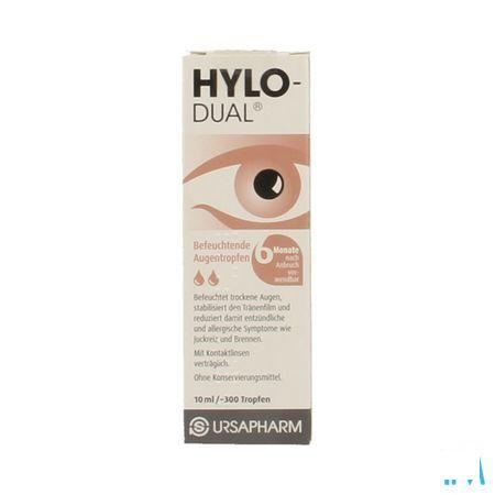 Hylo-dual Oogdruppels 10 ml  -  Ursapharm