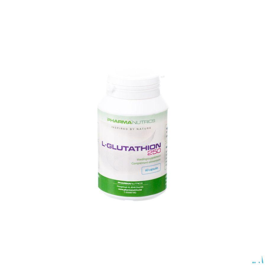 L Glutathion 250 V-Capsule 60 Pharmanutrics  -  Pharmanutrics