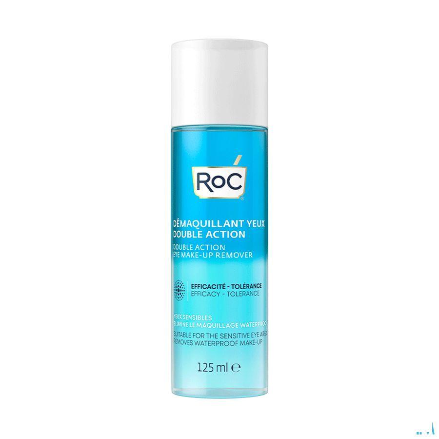 Roc Double Action Eye Make-Up Remover Fl 125 ml