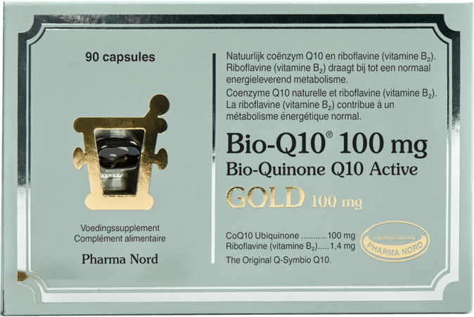Bio-q10 100 mg Gold Capsule 90  -  Pharma Nord