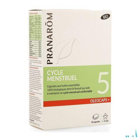 OleoCapsule + Bio 5 Menstruatie Capsule 30  -  Pranarom