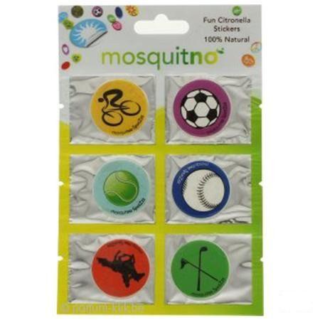 Mosquitno Spotz 6 Citronella Stickers  -  Eureka Pharma