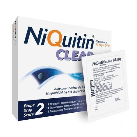 Niquitin Clear Patches 14 X 14 mg