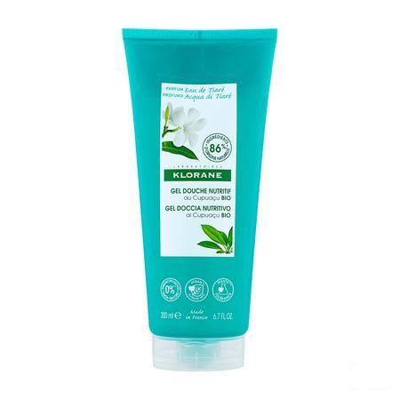 Klorane Lichaam Douchegel Water Tiare 200 ml