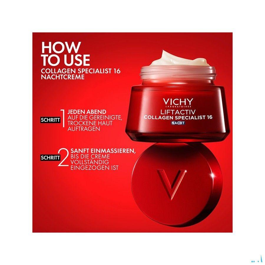 Vichy Liftactiv Collagen Specialist 16 Nachtcr50 ml