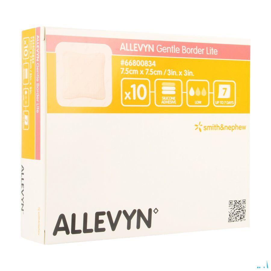 Allevyn Gentle Border Lite 7,5x 7,5cm 10 66800834  -  Smith Nephew