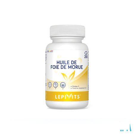 Lepivits Huile Foie De Morue Caps 200 Nf  -  Lepivits