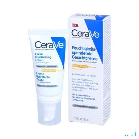 Cerave Creme Hydra Visage Ip50 52 ml