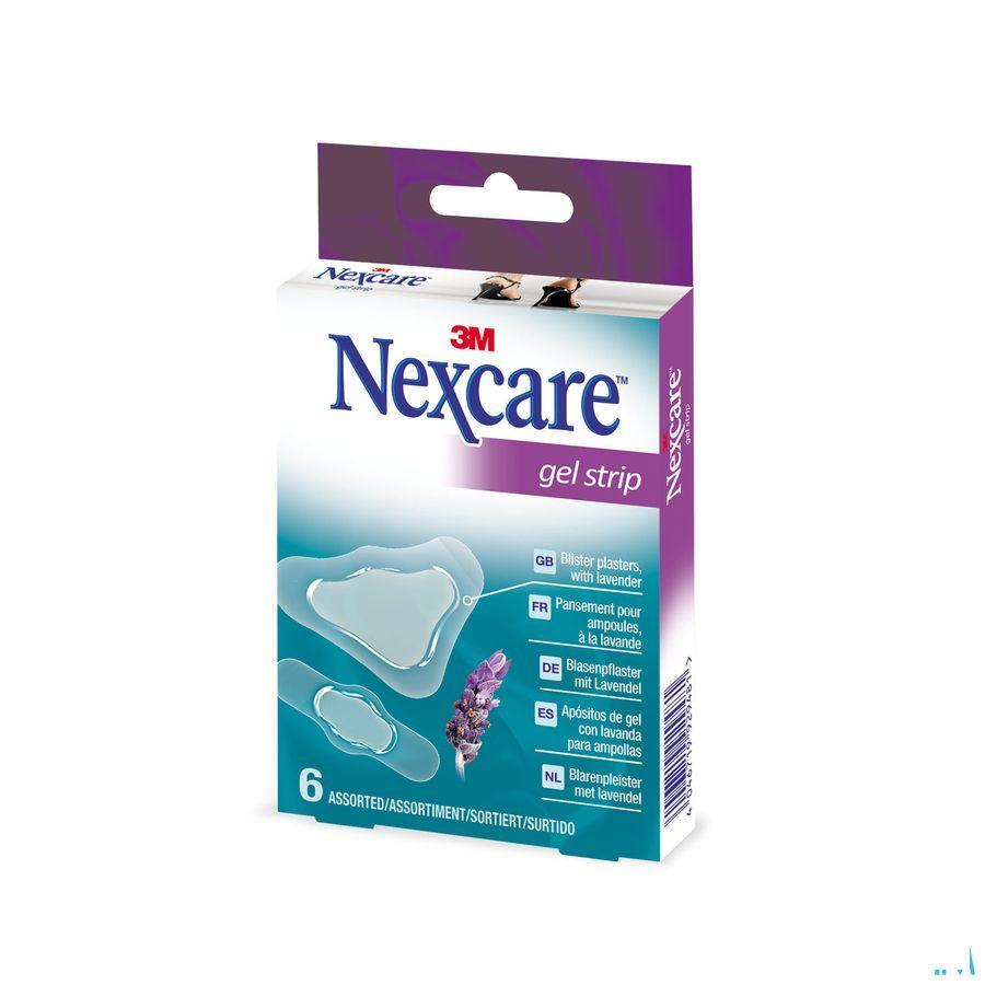 Nexcare 3m Gel Strips Lavender Assorti 6  -  3M