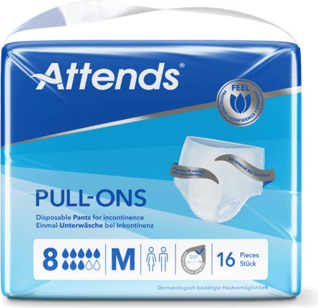 Attends Pull-Ons 8M 1X16  -  Attends