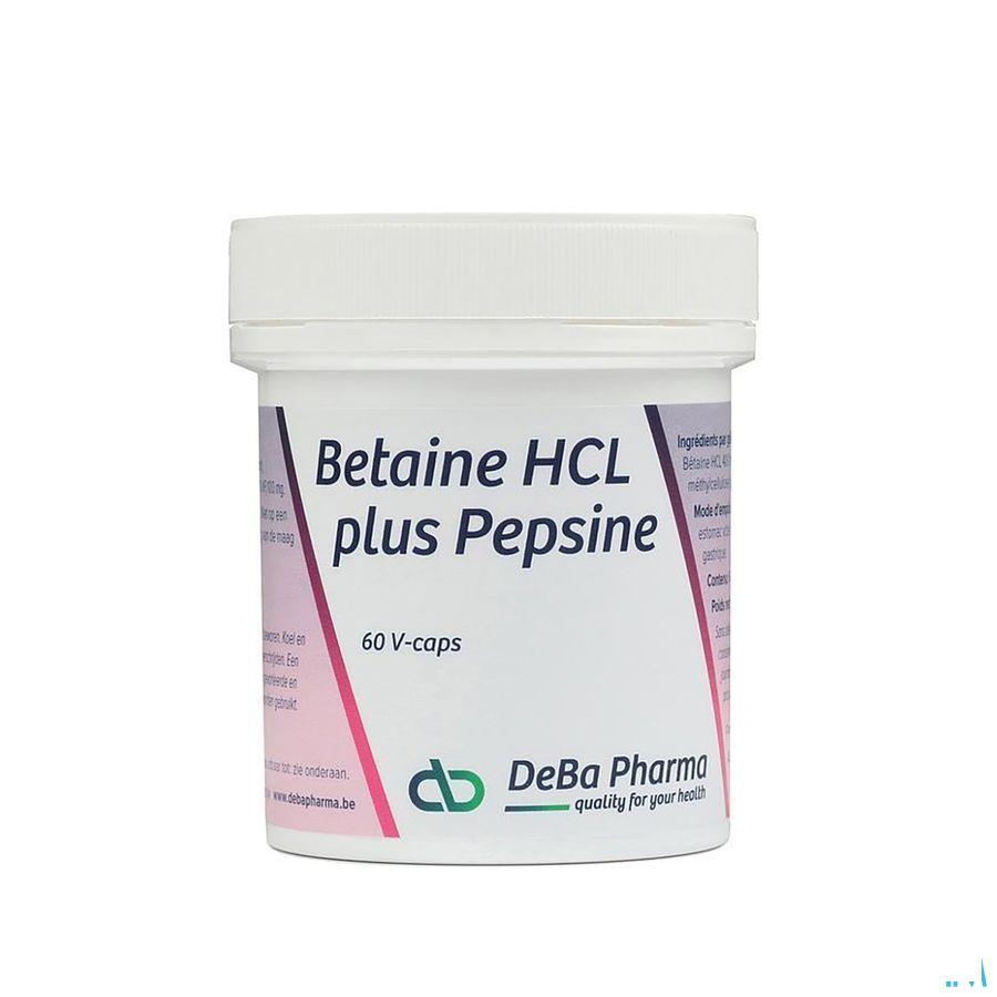 Betaine Hcl + Pesine V-Capsule 60  -  Deba Pharma