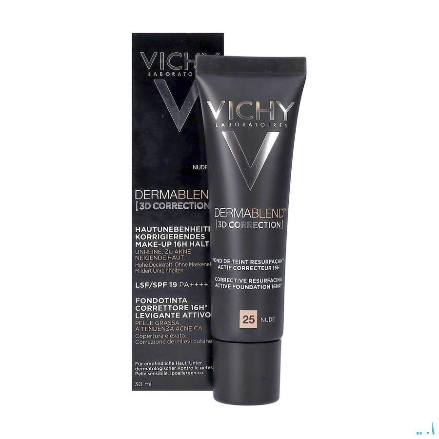Vichy Fdt Dermablend Correction 3d 25 30 ml  -  Vichy