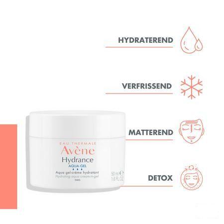Avene Hydrance Aqua Gel Hydraterende Creme 50 ml  -  Avene