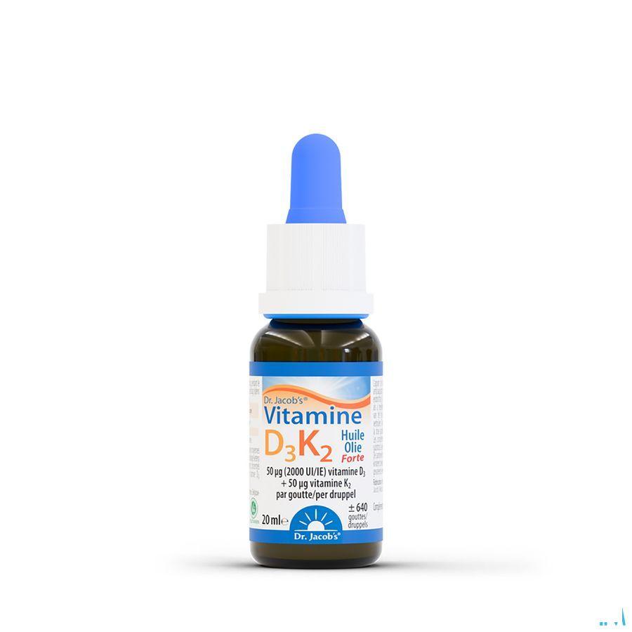 Vitamine D3 K2 Forte Fl 20 ml