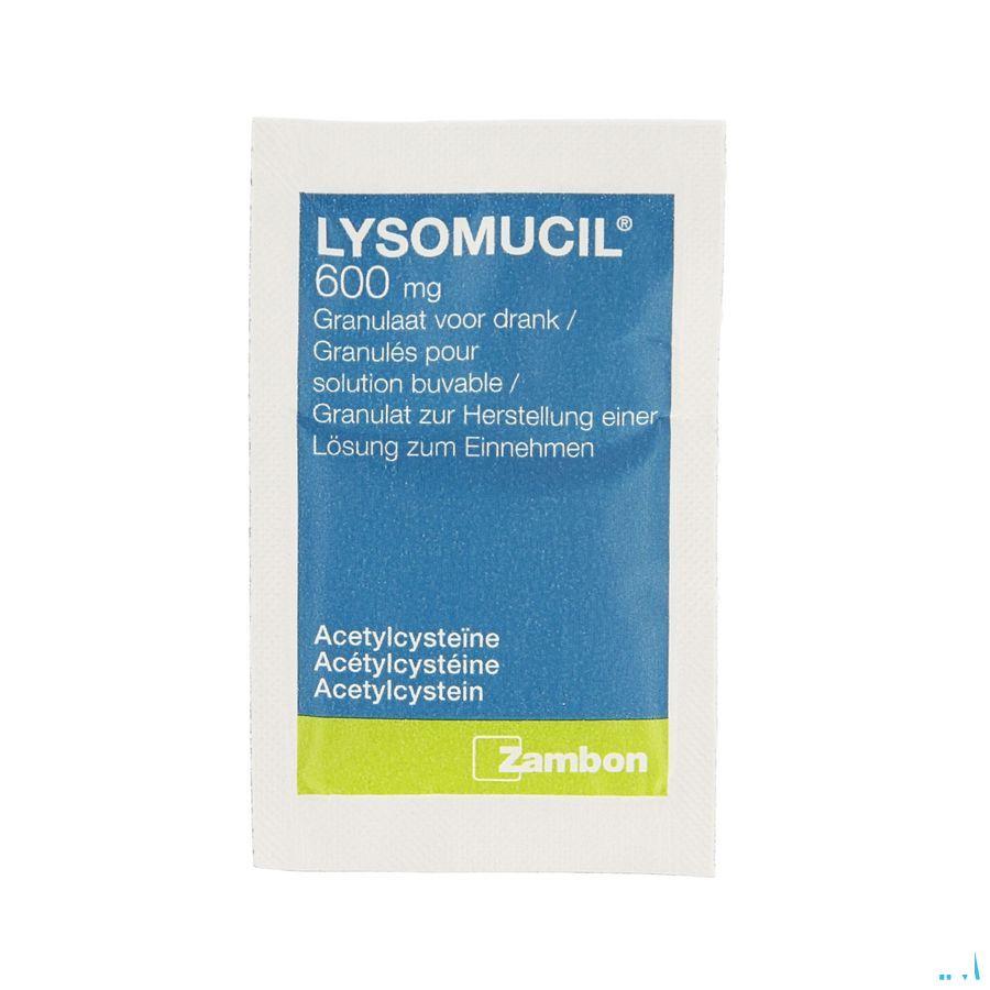 Lysomucil 600 Gran Zakjes 30 X 600 mg