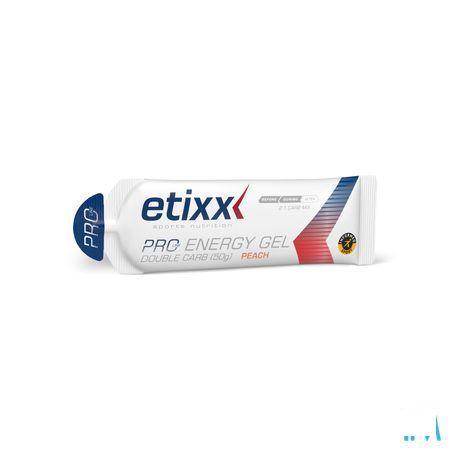 Etixx Double Carb Energy Gel Proline Peach 12 x 60 ml