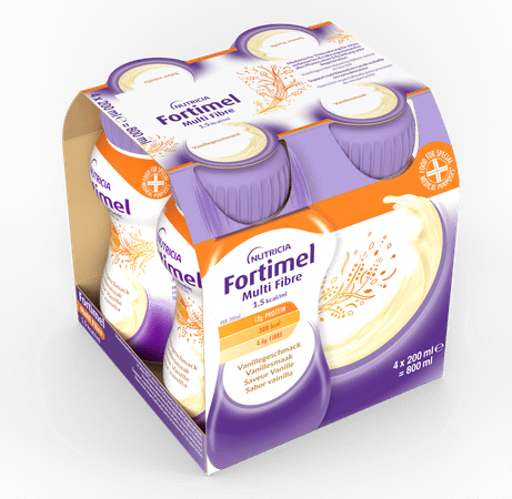 Fortimel Multifiber 1.5Kcal Vanille 4 x 200 ml