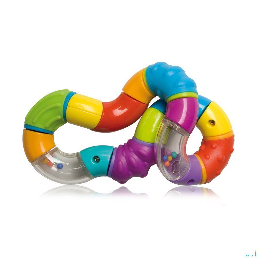 Nuby Twistaac Bijtketting - 6m +   -  New Valmar