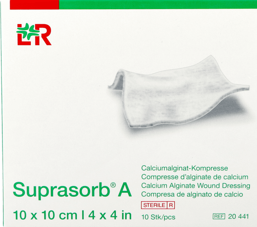 Suprasorb A Kp Steriel 10x10cm 10 20441  -  Lohmann & Rauscher
