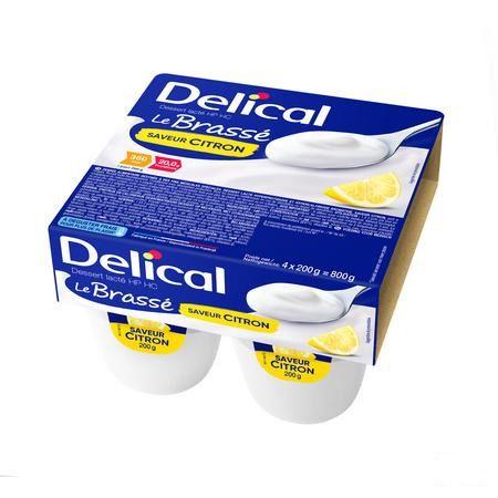 Delical Le Brasse Citron 4X200 g