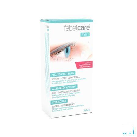 Febelcare Eye 1 Vloeist.contactlens All In 1 100 ml