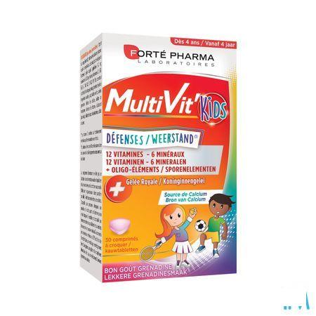 Multivit' 4g Kids Tabletten 30  -  Forte Pharma