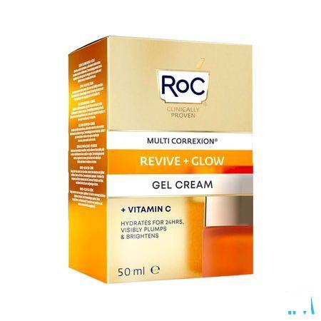 Roc Multi Correx.Revive+Glow Gel Cream Pot 50 ml