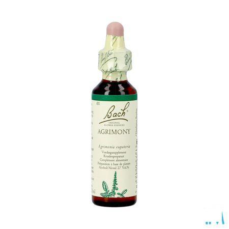 Bach Flower Remedie 01 Agrimony 20 ml