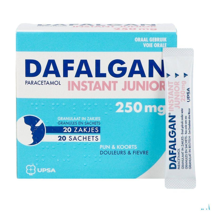 Dafalgan Instant Junior Gran Sachets 20 X 250 mg