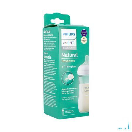 Philips Avent Natural 3.0 Zuigfles Glas 240 ml