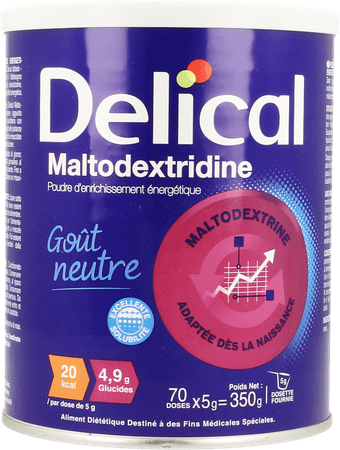 Delical Maltodextridine Poeder 350 gr  -  Bs Nutrition