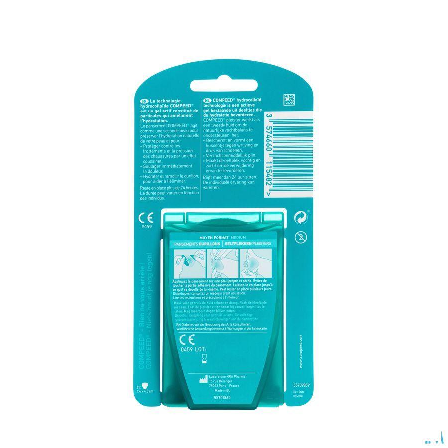 Compeed Pleister Eeltplek Voeten Medium 6