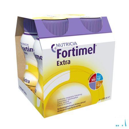 Fortimel Extra Abrikoos 4x200 ml 2505014  -  Nutricia