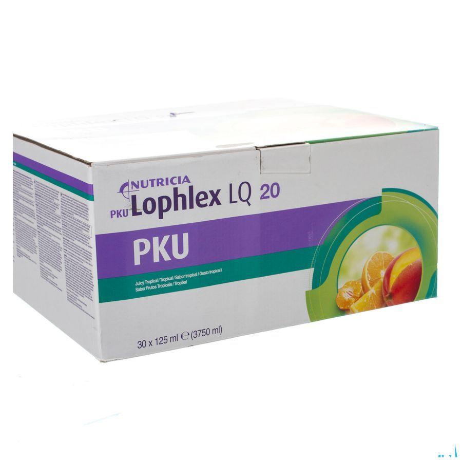 Pku Lophlex Lq 20 Juicy Tropical 30x125,0 ml  -  Nutricia