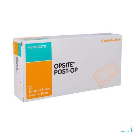 Opsite Post Op 15,5cmx 8,5cm 20 66000712  -  Smith Nephew