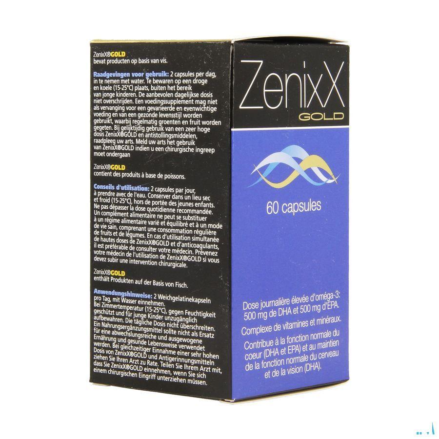 Zenixx Gold Capsule 60x 890 mg  -  Ixx Pharma