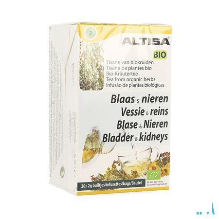 Altisa Tisane Blaas Nieren Bio 20x2g  -  Dieximport
