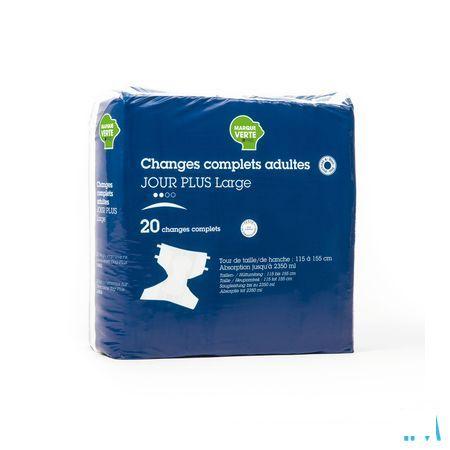 Marque V Luier Volwassen Dag + Large T3 20 S20mv 