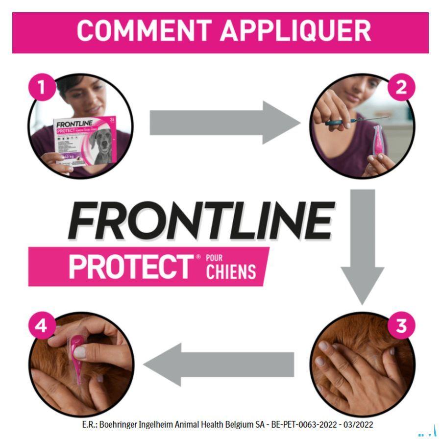 Frontline Protect Spot On Opl Hond 10-20Kg Pipet 3