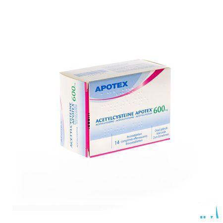 Acetylcysteine Apotex Bruistabletten 14 X 600 mg