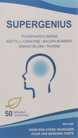 Soria Supergenius 50 Tabletten  -  Soria Bel